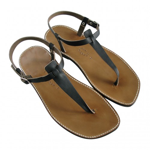 Salomé Cuir noir pour homme