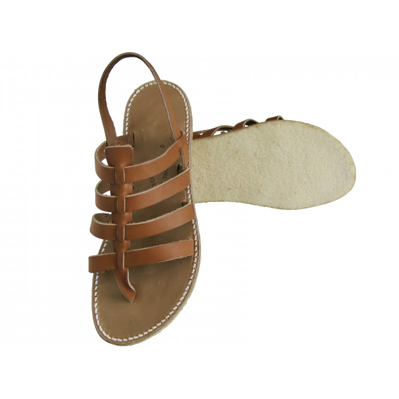 Tropeziennes Double Tanned Leather - Crepe Sole